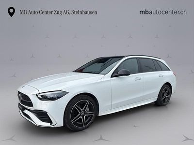 Weiss Gebraucht 2024 Mercedes C220 AMG line Kombi | CHF 53’800