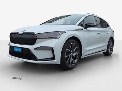 Moon weiss, metallic Gebraucht 2021 Skoda Enyaq iV SportLine SUV | CHF 23’990 (Fairer Preis)