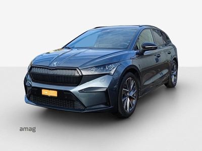 Quartz grau, metallic Gebraucht 2021 Skoda Enyaq iV SportLine SUV | CHF 28’990 (Fairer Preis)