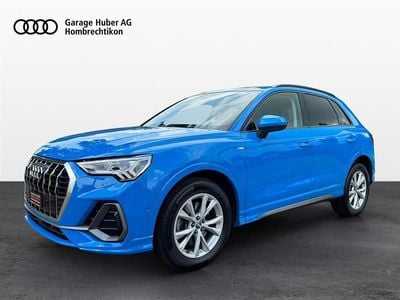 Blau Gebraucht 2020 Audi Q3 Attraction SUV | CHF 33’800 (Etwas zu teuer)