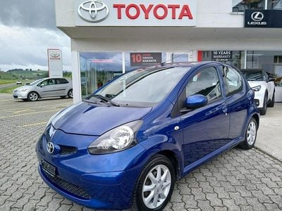 Gebraucht Toyota Aygo 68 PS (50 kW) 2008 Blau Kleinwagen