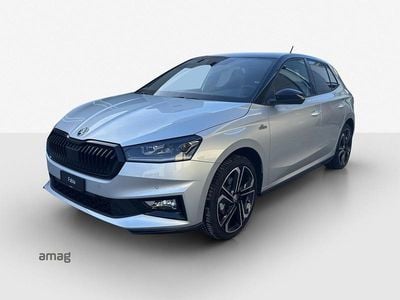 Gebraucht Skoda Fabia Monte Carlo 116 PS (85 kW) 2024 Brill. silber, met./schw. dach Kleinwagen