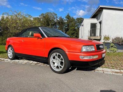 Gebraucht Audi Cabriolet Design 150 PS (110 kW) 2000 Rot Cabrio