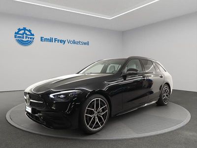 Gebraucht Mercedes C220 AMG line 220 PS (161 kW) 2024 Schwarz Kombi