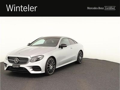 Silber Gebraucht 2020 Mercedes E450 AMG line Coupé | CHF 53’900 (Etwas zu teuer)