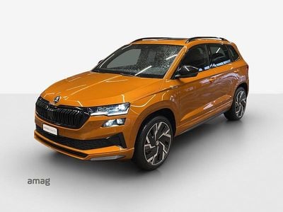 Gebraucht Skoda Karoq SportLine 150 PS (110 kW) 2022 Phoenix orange, metallic SUV