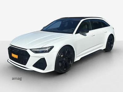 Gletscherweiss metallic Gebraucht 2022 Audi RS6 Ambiente Kombi | CHF 111’990 (Guter Preis)