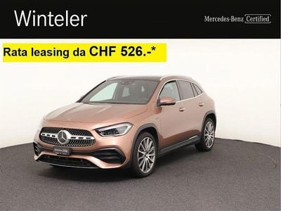 Gebraucht Mercedes GLA250 AMG line 160 PS (117 kW) 2021 Gold SUV