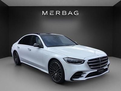 Weiss Neu 2025 Mercedes S580 AMG line Limousine | CHF 165’900 (Teuer)