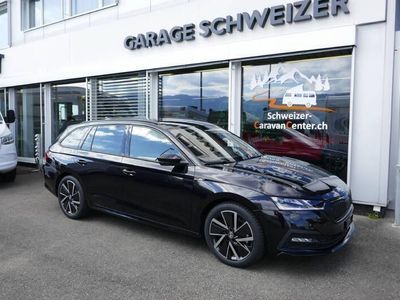 Schwarz Gebraucht 2023 Skoda Octavia SportLine Kombi | CHF 35’780 (Etwas zu teuer)