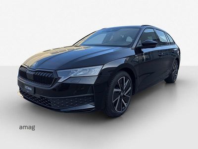 Gebraucht Skoda Octavia SportLine 150 PS (110 kW) 2025 Magic schwarz perleffekt Kombi