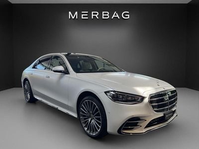 Weiss Gebraucht 2024 Mercedes S500L AMG line Limousine | CHF 160’300