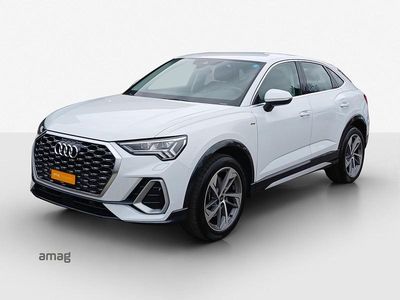 Gebraucht Audi Q3 Sportback S-Line 245 PS (180 kW) 2022 Gletscherweiss metallic SUV