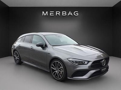 Grau Gebraucht 2023 Mercedes CLA35 AMG Shooting Brake AMG Kombi | CHF 44’500 (Fairer Preis)
