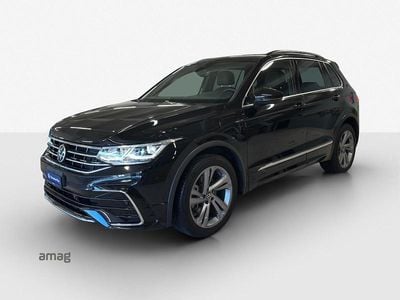 Deep black nacré Gebraucht 2021 VW Tiguan R-line SUV | CHF 25’600 (Guter Preis)
