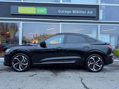 Schwarz Gebraucht 2025 Audi e-tron Sportback S-Line SUV | CHF 38’850