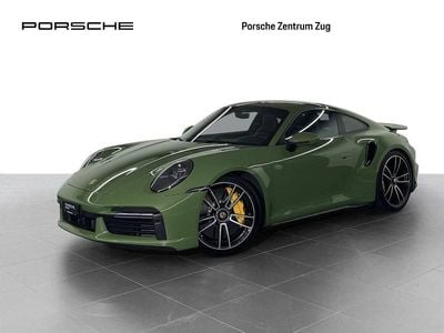 Grün Gebraucht 2020 Porsche 911 Turbo S Coupé | CHF 198’500 (Etwas zu teuer)