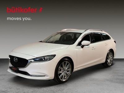 Weiss Gebraucht 2024 Mazda 6 Exclusive-Line Kombi | CHF 39’900 (Teuer)