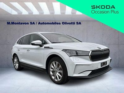 Gebraucht Skoda Enyaq iV SportLine 150 kW (204 PS) 2021 Weiss SUV