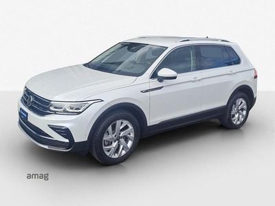 Oryxwhite perlmutteffekt Gebraucht 2021 VW Tiguan Elegance SUV | CHF 28’990 (Superpreis)