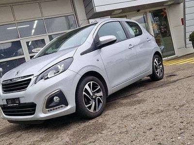 Gebraucht Peugeot 108 Allure 82 PS (60 kW) 2016 Silber Limousine