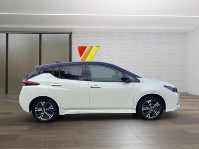 Weiss Gebraucht 2021 Nissan Leaf Tekna Kleinwagen | CHF 23’900 (Teuer)
