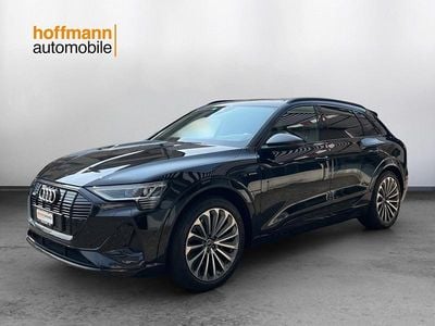 Schwarz Gebraucht 2021 Audi e-tron Advanced SUV | CHF 27’500 (Superpreis)