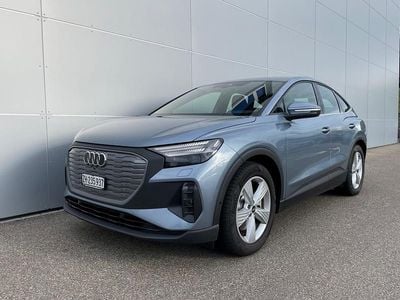 Gebraucht Audi Q4 Sportback e-tron S-Line 150 kW (204 PS) 2022 Blau SUV