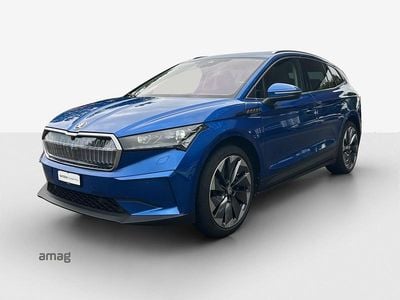 Race blau, metallic Gebraucht 2022 Skoda Enyaq iV SUV | CHF 35’990 (Fairer Preis)