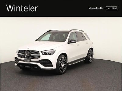 Weiss Gebraucht 2022 Mercedes GLE350 AMG line SUV | CHF 68’900 (Teuer)