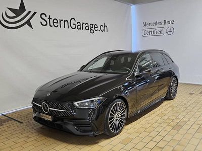 Schwarz Gebraucht 2024 Mercedes C300e AMG line Kombi | CHF 83’000