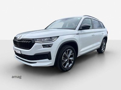 Moon weiss, metallic Gebraucht 2024 Skoda Kodiaq SportLine SUV | CHF 41’490 (Guter Preis)