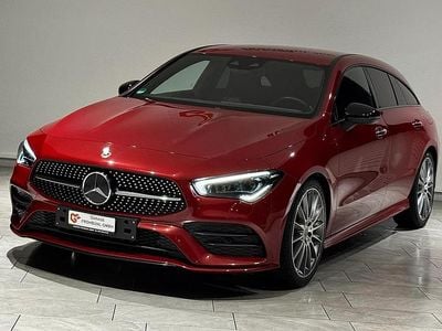 Rot Gebraucht 2021 Mercedes CLA200 Shooting Brake AMG line Kombi | CHF 26’900 (Fairer Preis)