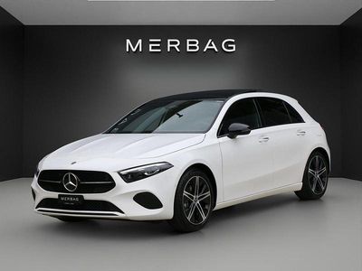 Neu Mercedes A200 Night 163 PS (119 kW) 2025 Weiss Limousine