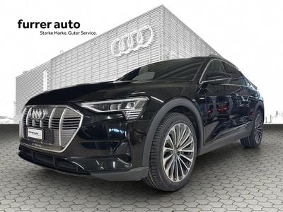 Schwarz Gebraucht 2021 Audi e-tron Advanced SUV | CHF 28’900 (Fairer Preis)