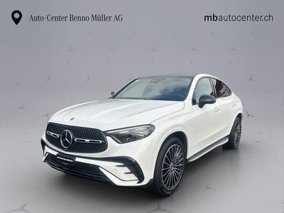 Weiss Gebraucht 2024 Mercedes GLC300e AMG line Coupé | CHF 71’900 (Superpreis)