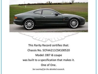 Gebraucht 1996 Aston Martin DB7 | CHF 35’007