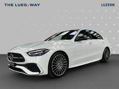 Weiss Gebraucht 2024 Mercedes C300e Limousine | CHF 59’900 (Fairer Preis)