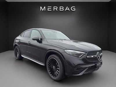 Neu Mercedes GLC400d 252 PS (185 kW) 2025 Schwarz Coupé