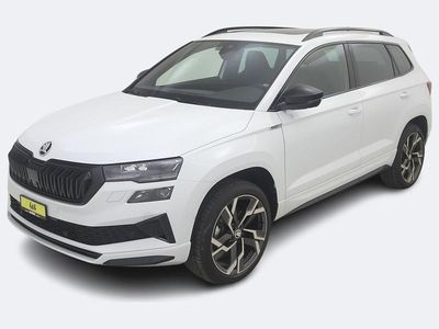 Weiss Neu 2025 Skoda Karoq SportLine SUV | CHF 43’920 (Superpreis)