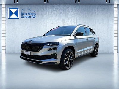 Neu Skoda Karoq SportLine 190 PS (139 kW) 2025 Silber SUV
