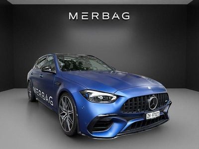 Gebraucht Mercedes C63S AMG AMG 476 PS (350 kW) 2023 Blau Kombi