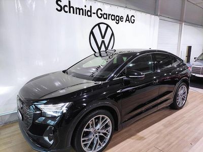 Schwarz Gebraucht 2024 Audi Q4 Sportback e-tron Attraction SUV | CHF 38’850