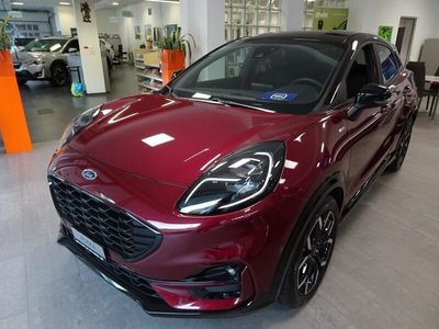 gebraucht Ford Puma 1.0 EcoB Hybrid 125 Vivid Ruby Edition