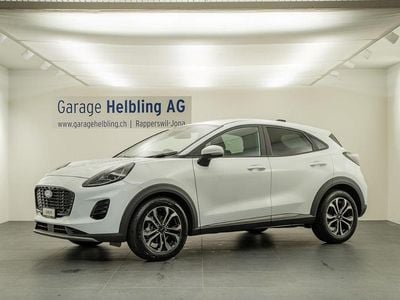Weiss Gebraucht 2024 Ford Puma Titanium SUV | CHF 24’900 (Fairer Preis)