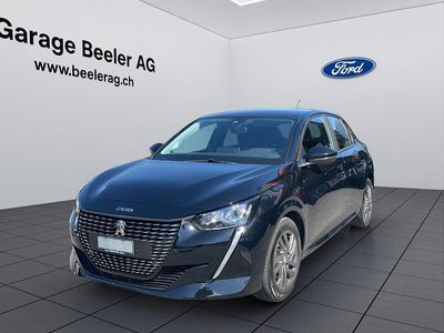 Schwarz Gebraucht 2021 Peugeot 208 Allure Kleinwagen | CHF 12’990 (Fairer Preis)