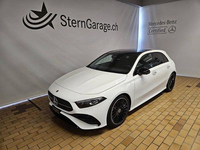 Weiss Neu 2025 Mercedes A250 AMG line Limousine | CHF 60’990