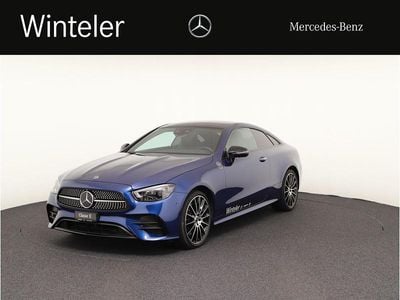 Blau Gebraucht 2021 Mercedes E400 AMG line Coupé | CHF 64’900