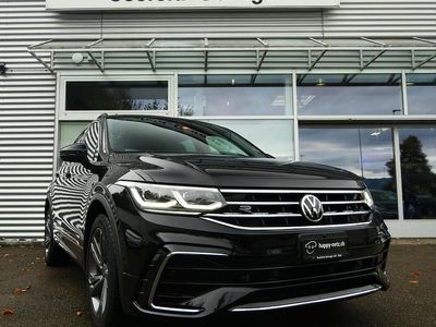 Schwarz Gebraucht 2021 VW Tiguan R-line SUV | CHF 28’950 (Fairer Preis)