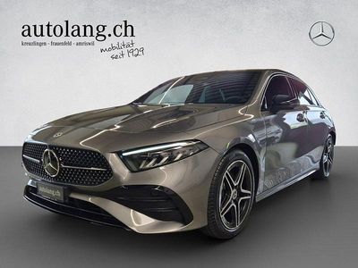 Neu Mercedes A200 AMG line 177 PS (130 kW) 2025 Grau Limousine